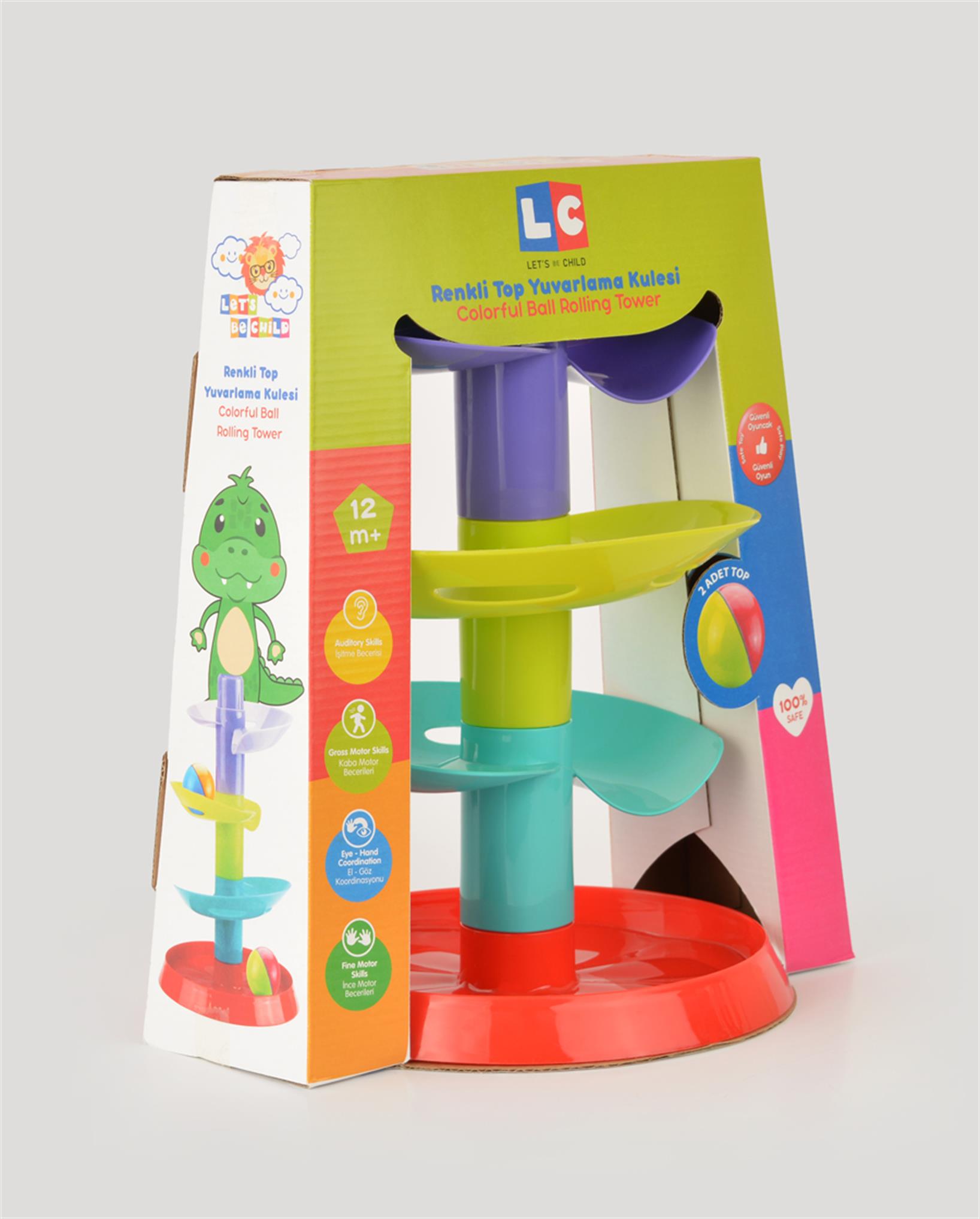 LC Renkli Top Yuvarlama Kulesi | Let's Be Child