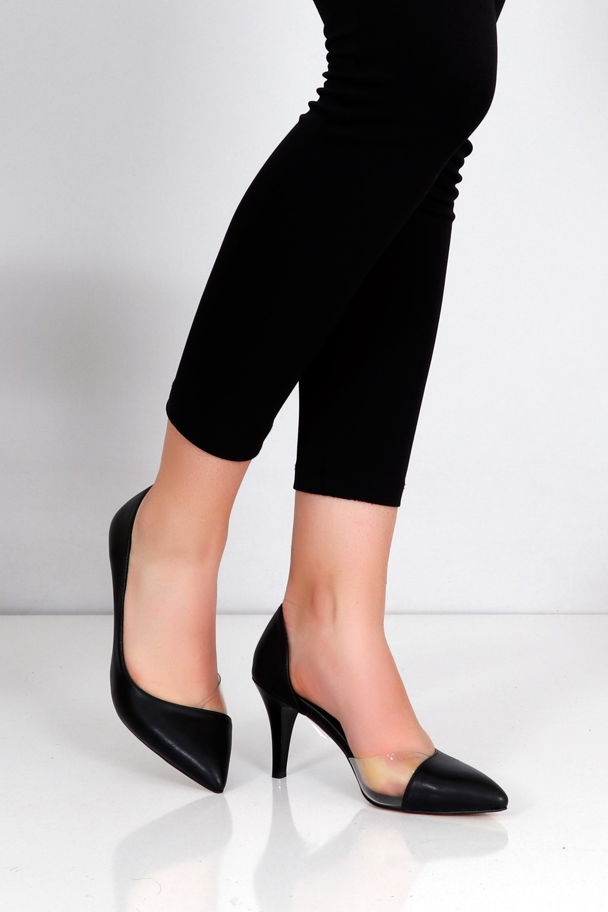 Siyah Topuklu Kadın Stiletto Ayakkabı 74 Fiyatı ve Modelleri