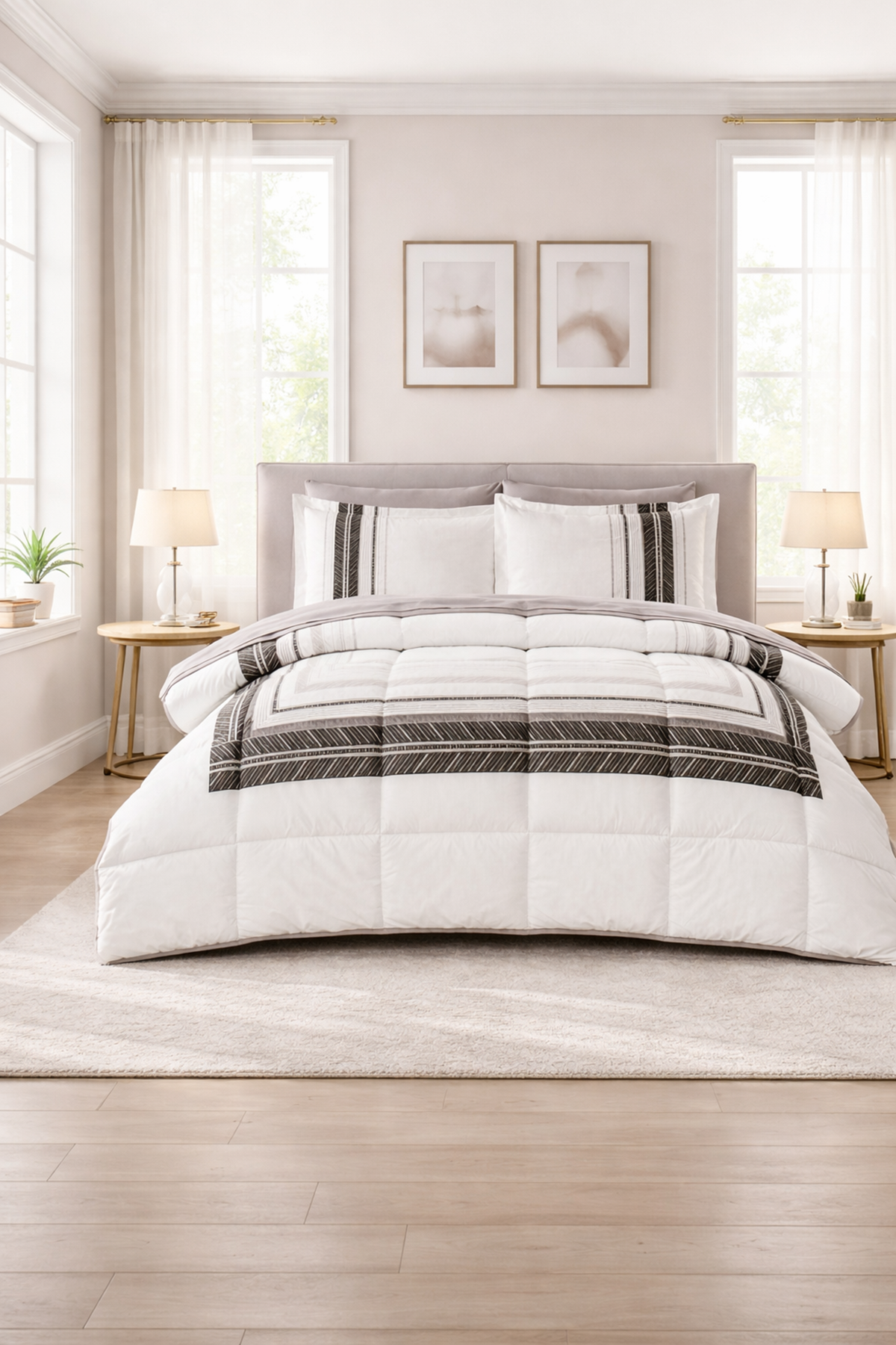 Özdilek Blend Uyku Seti Çift Kişilik - KREM