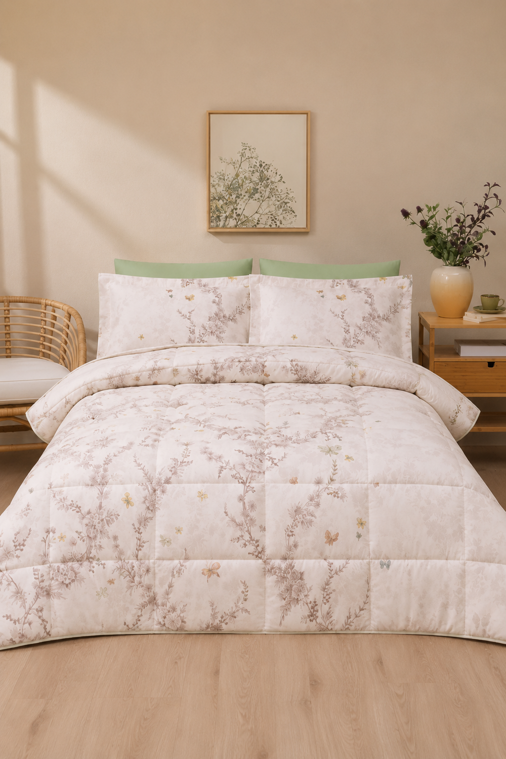 Özdilek Bloomlight Uyku Seti Çift Kişilik - YEŞİL