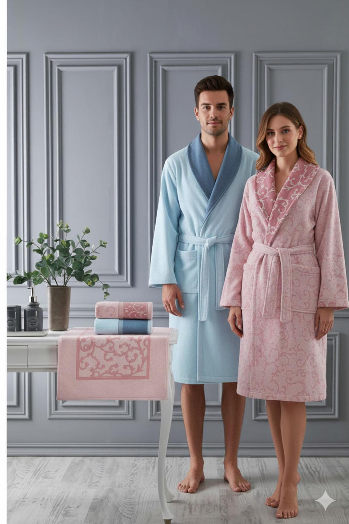 Özdilek Jalen Happy Set Mavi-Pembe