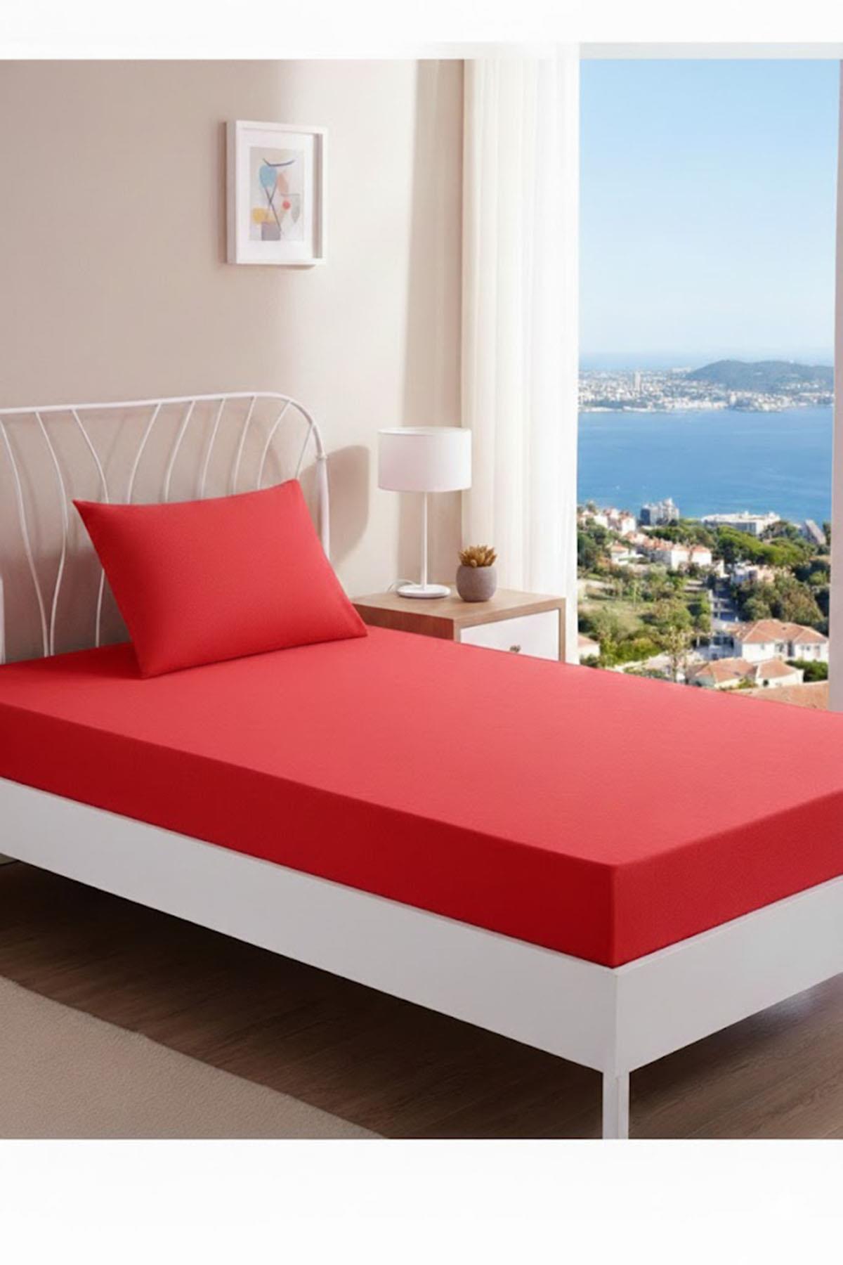 Özdilek Tek Kişilik Trendy Çarşaf - Kırmızı