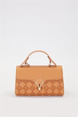 Levidor 930085 Kadın Omuz & Çapraz Çanta - CAMEL