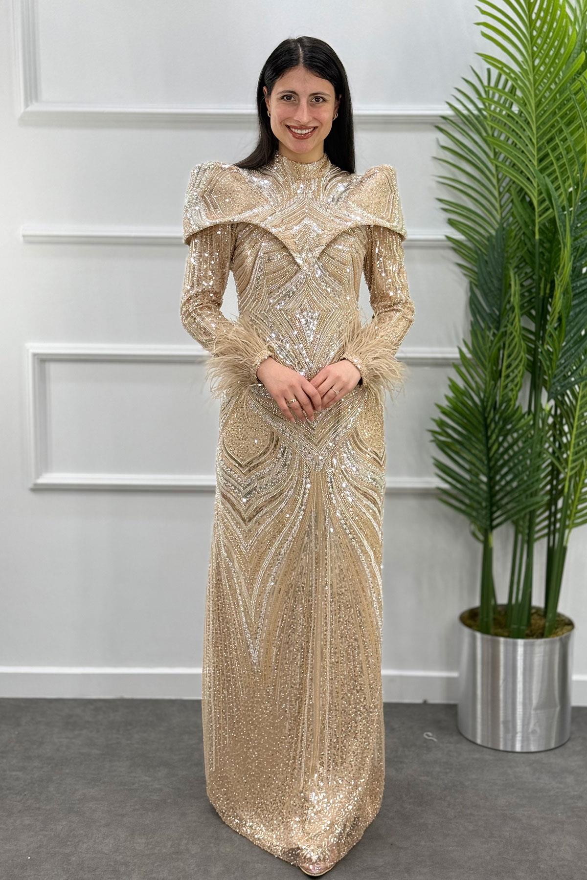 2441New Elegans Abiye - Vizon