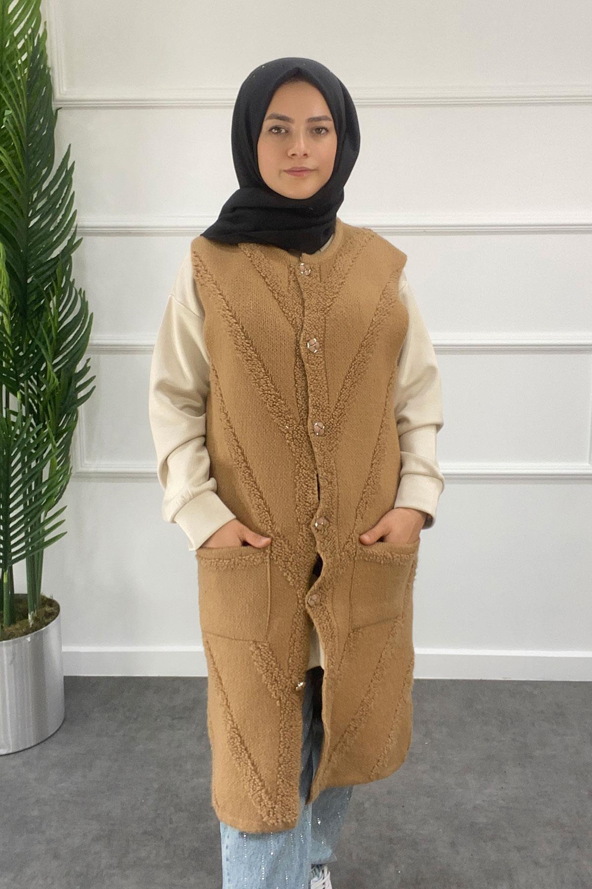 3035 GAYE YELEK - Camel