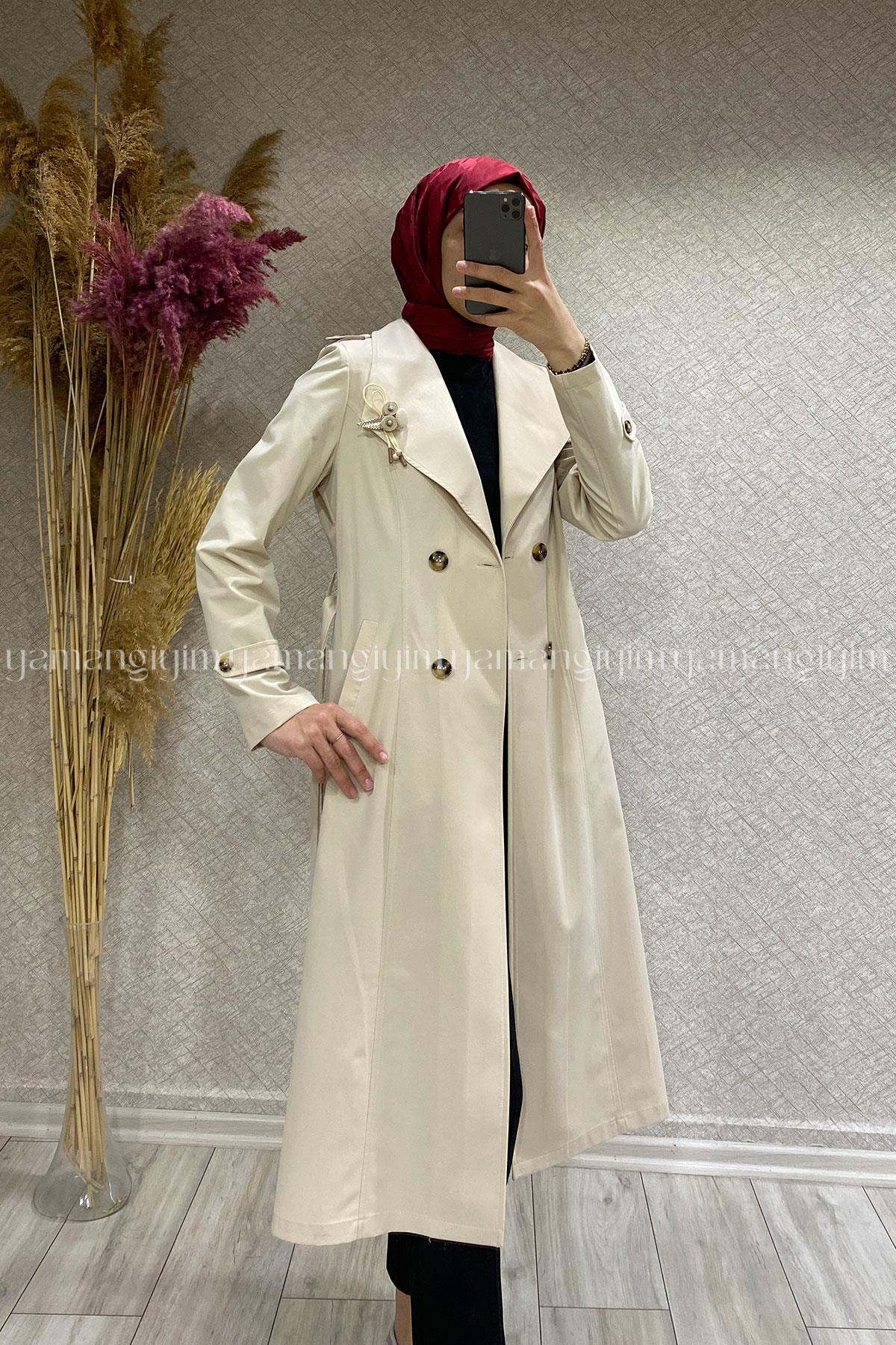 3346 ALYAKA TRENÇ KAP - Taş