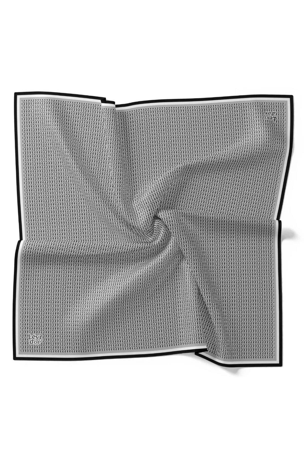 4057 LEVİDOR TWİLL İPEK EŞARP - 2