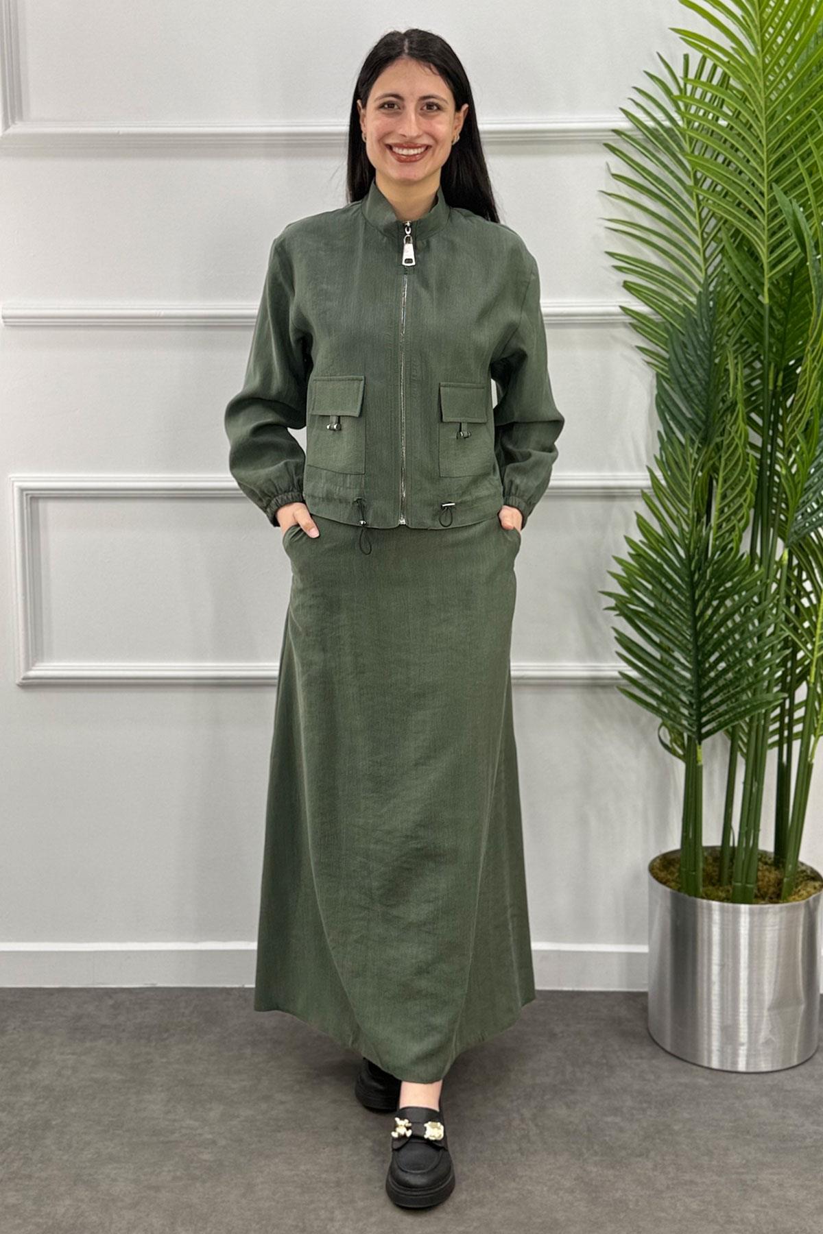 4200 Tesla Etekli Takım - Haki