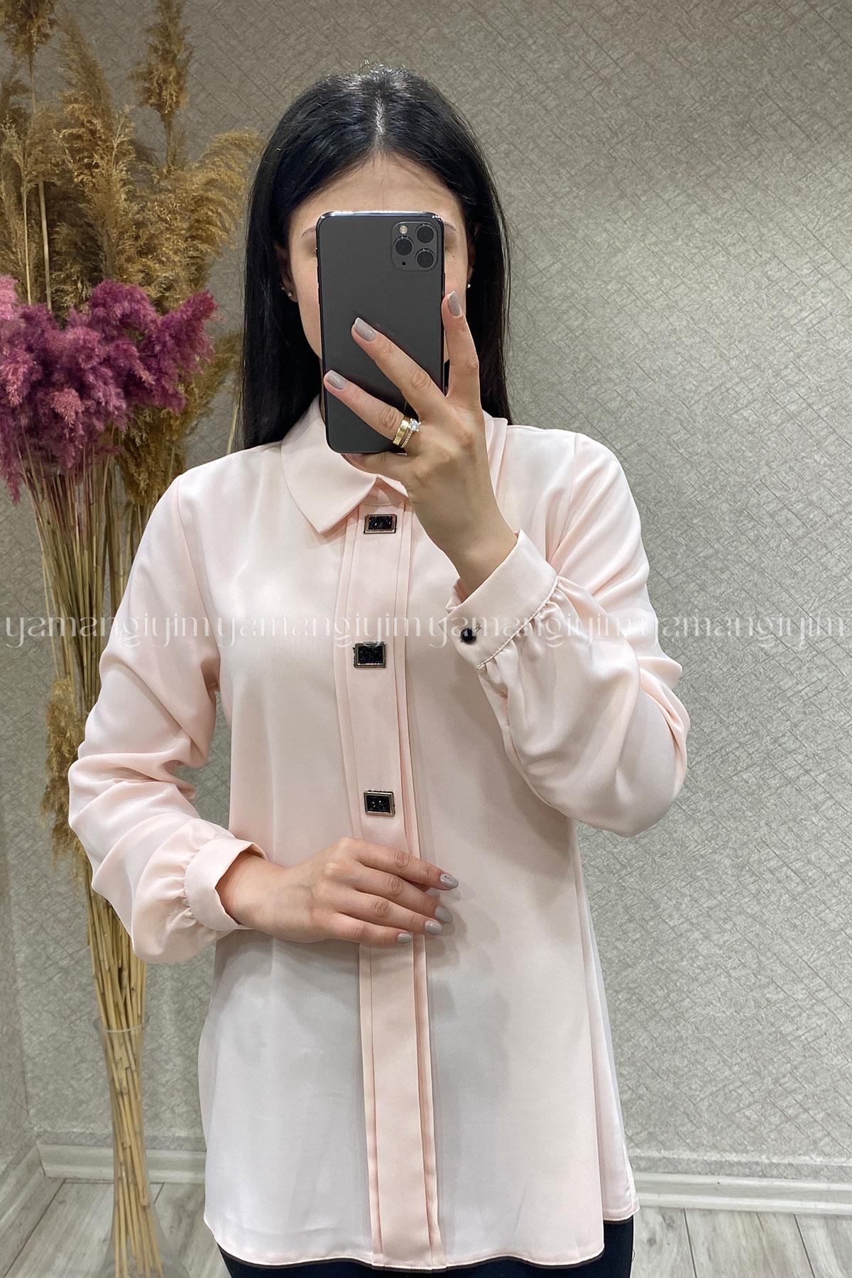 5332 ALYAKA GÖMLEK - Pudra