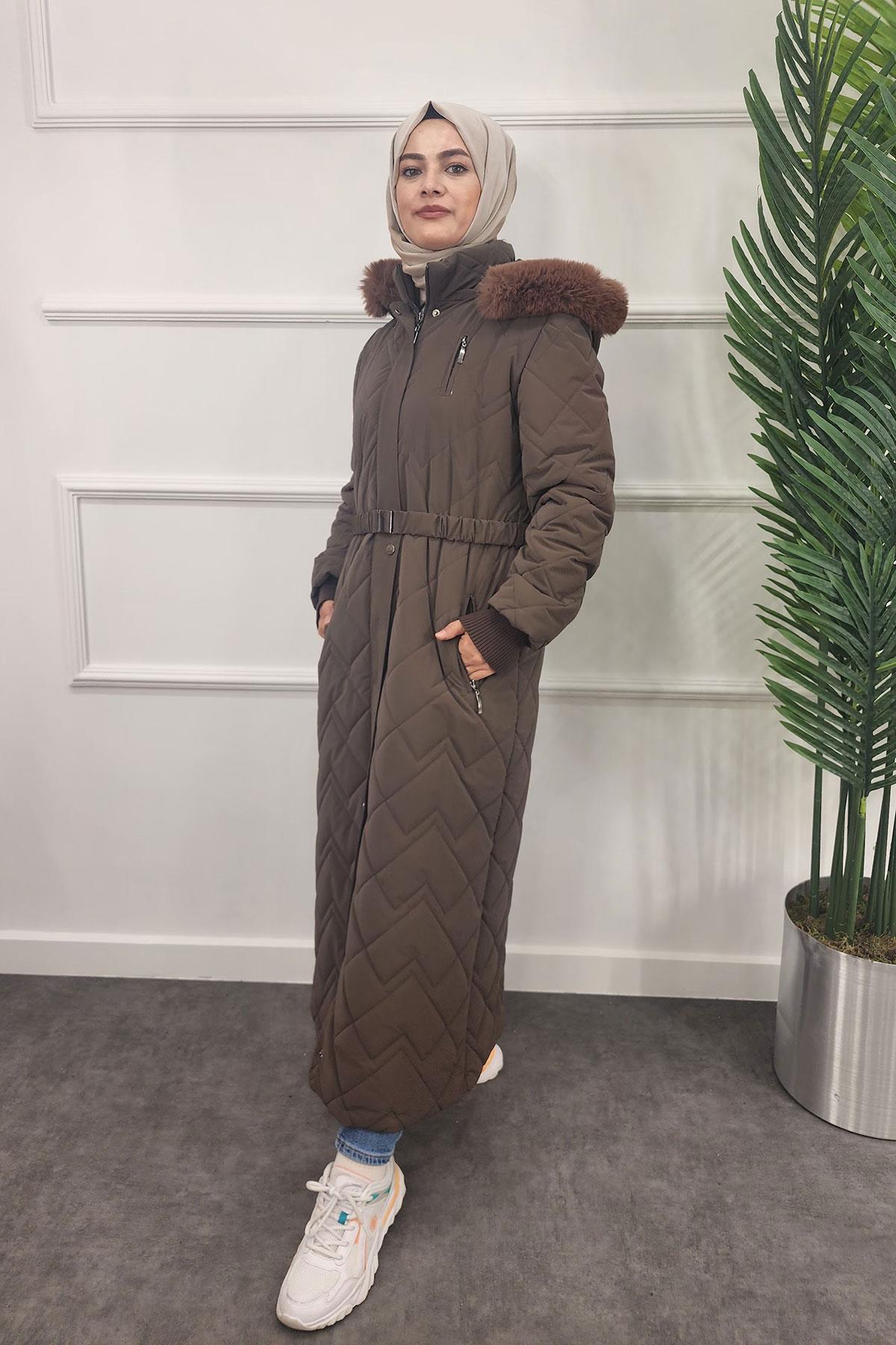 8198 COSMO ÇAVUŞ KABAN - Kahve