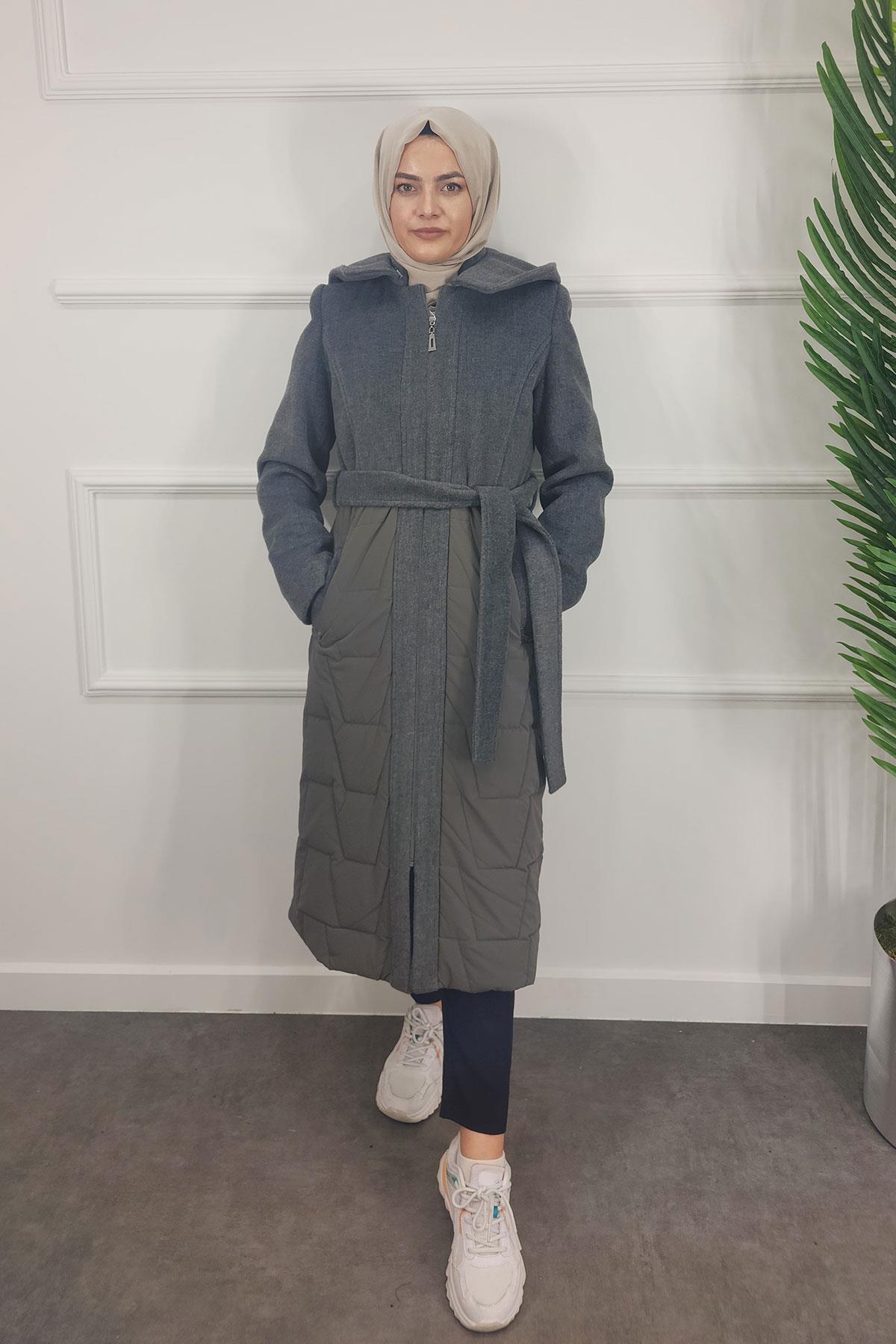 8201 MİLAS ŞİŞME KABAN - Gri