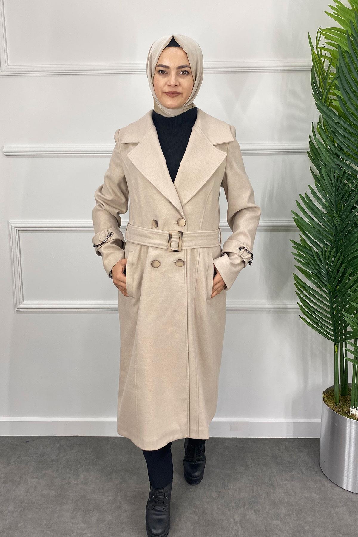 8215 KAŞE KABAN - Bej