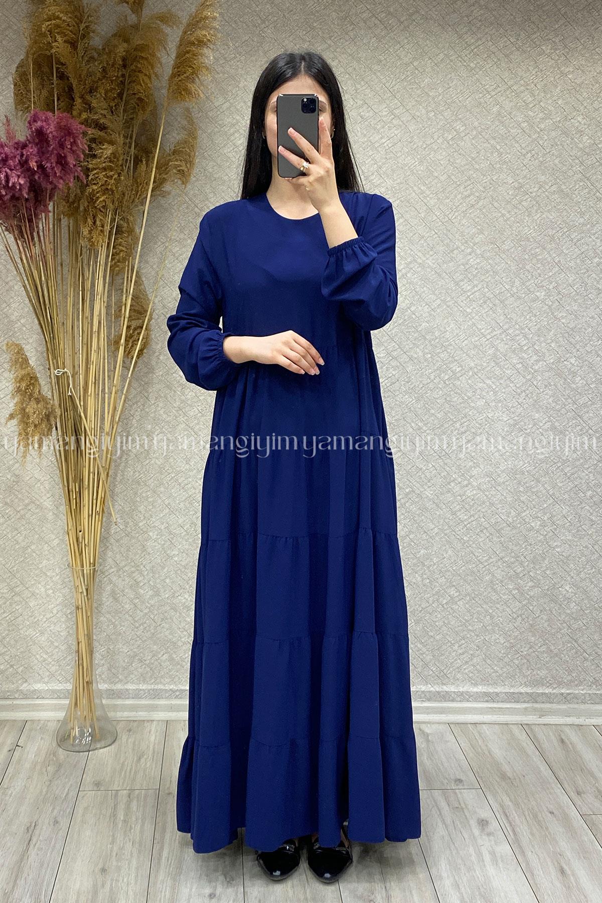 8617 MUSAB ELBİSE - İndigo