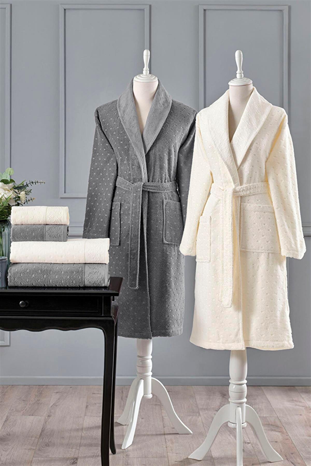 HERITAGE KREM-GRİ AİLE SETİ - STD