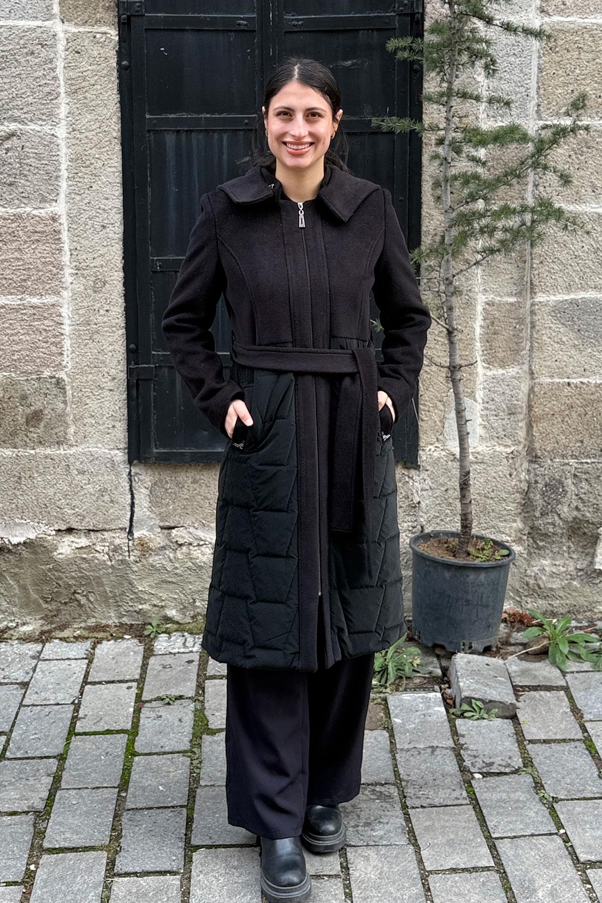 8201 MİLAS ŞİŞME KABAN - Siyah