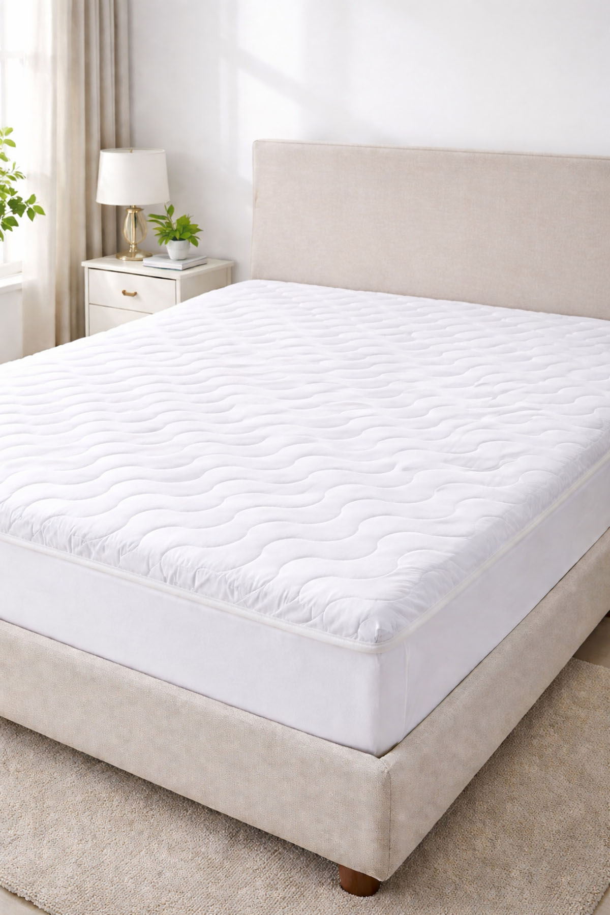 Özdilek Alez Mikro Kapitone Sıvı Geçirmez Yatak Koruyucu Fitted 160*200