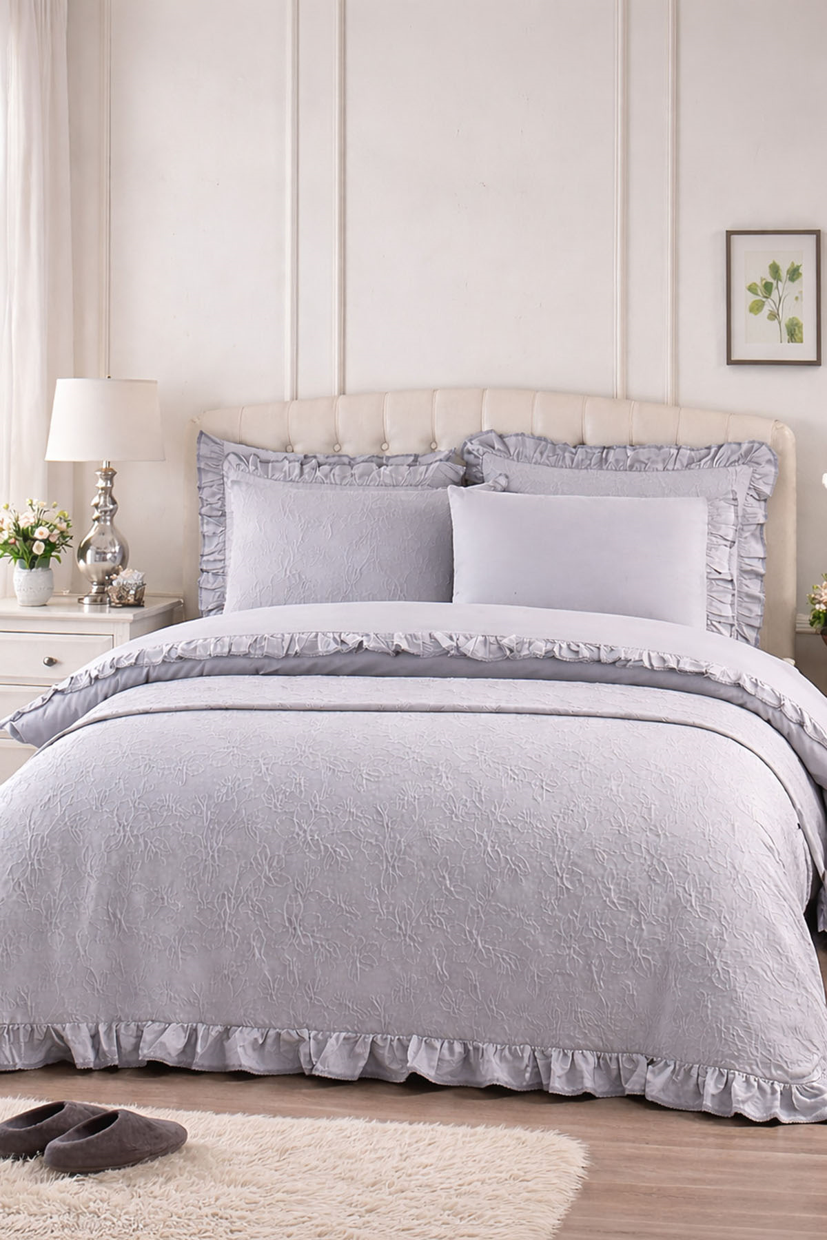 Özdilek Armes Gelin Seti 7 Parça - GRİ