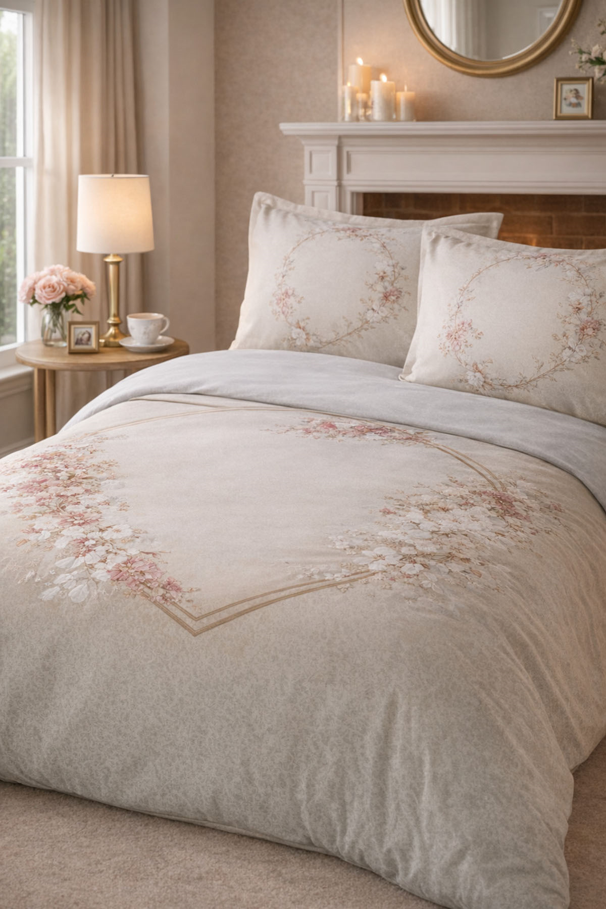 Özdilek Candidum Nevresim Takımı Çift Kişilik - KREM