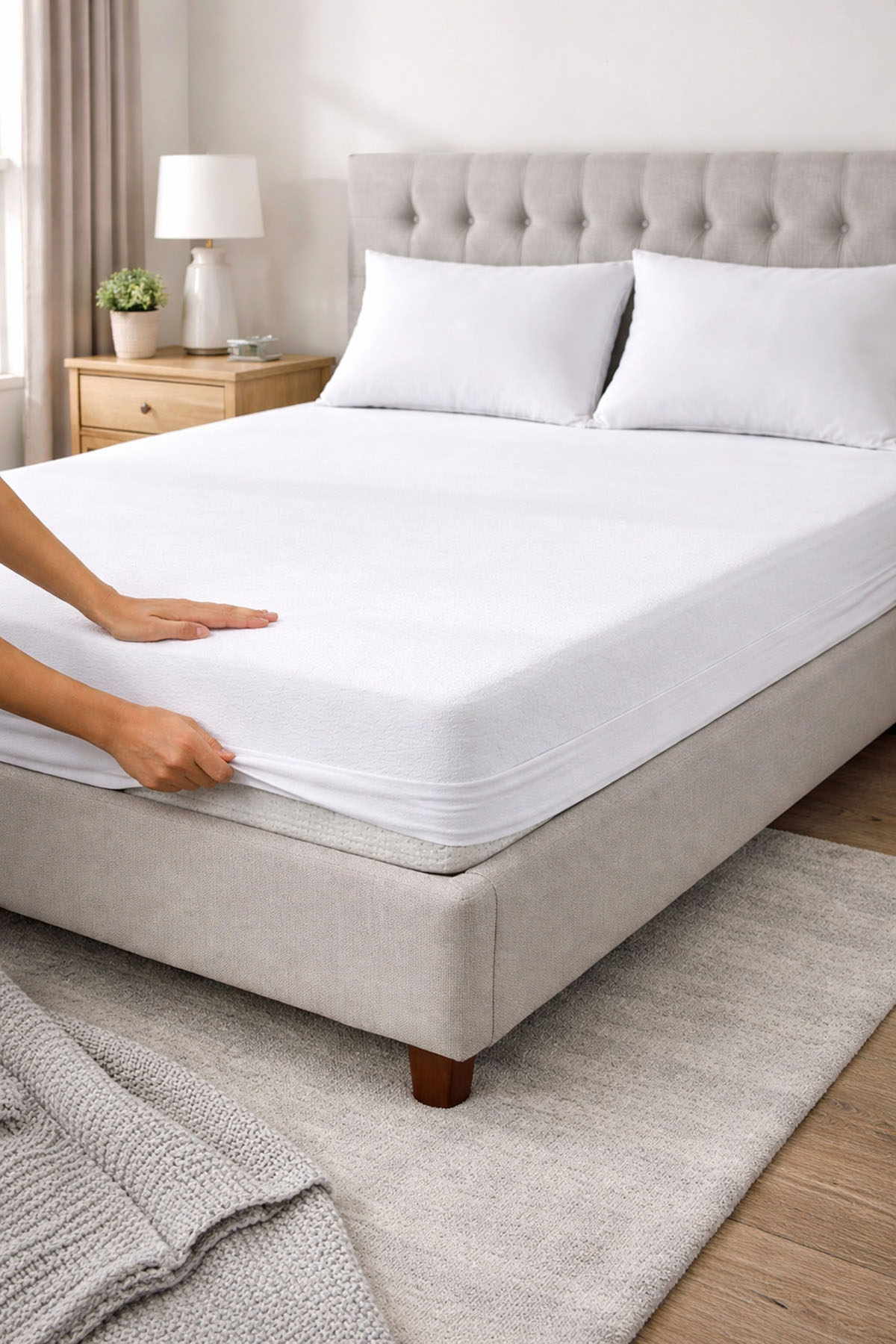 Özdilek Mattress Protector Liquid Proof Fitted 160*200