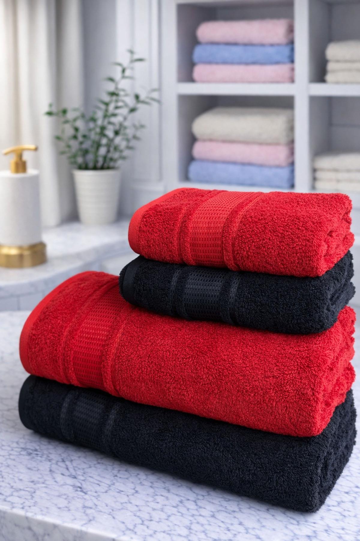 COLOURIST SİYAH-KIRMIZI BEST SET - STD