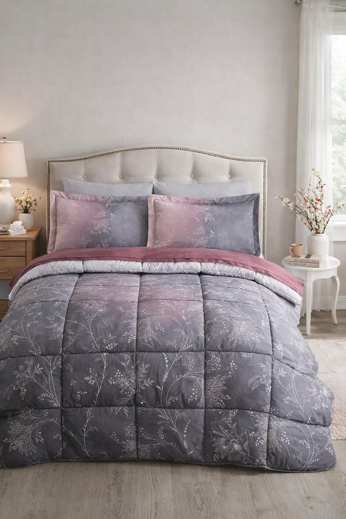 Özdilek Ditsy Uyku Seti Çift Kişilik - MOR