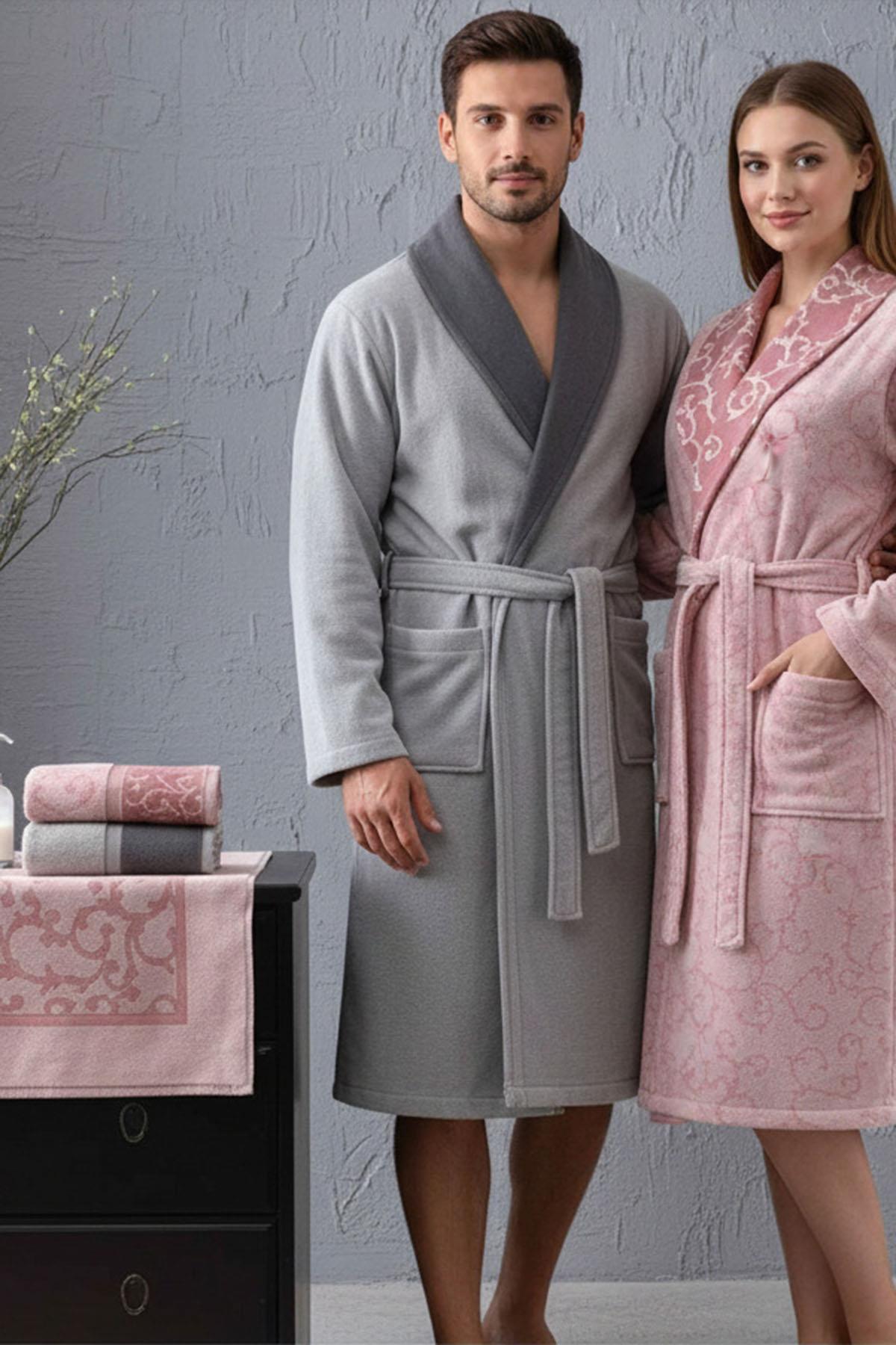 Özdilek Jalen Happy Set Gri-Pembe