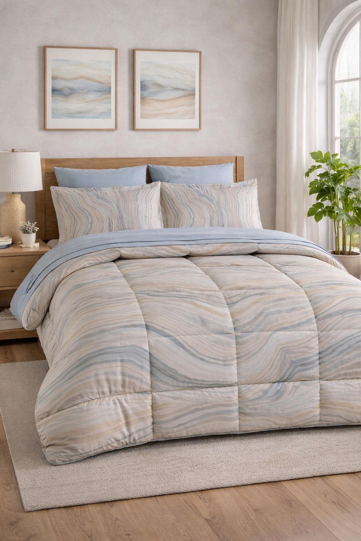 Özdilek Natural Marble Uyku Seti Çift Kişilik - MİNT