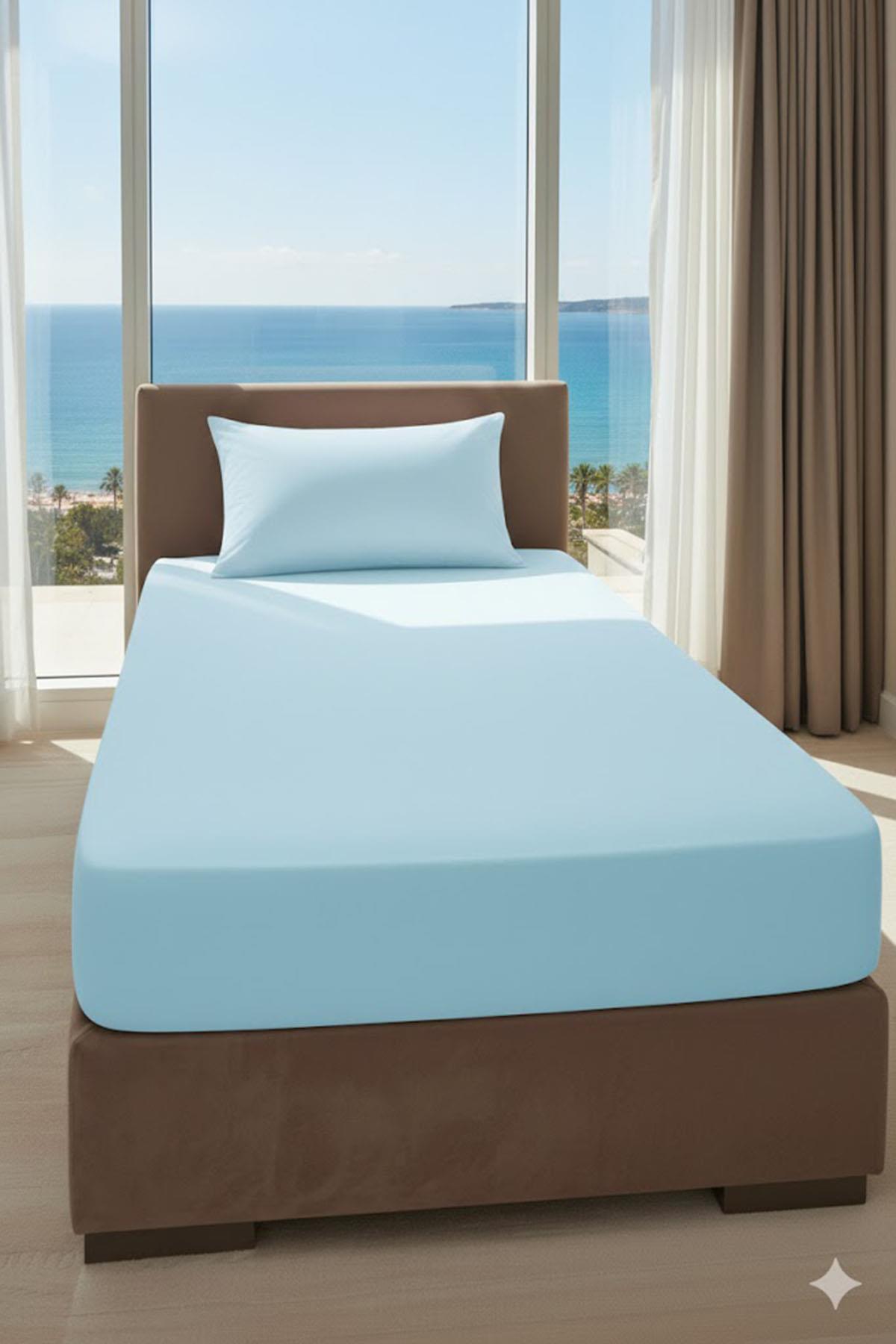 Özdilek Tek Kişilik Colourist Çarşaf - Aqua