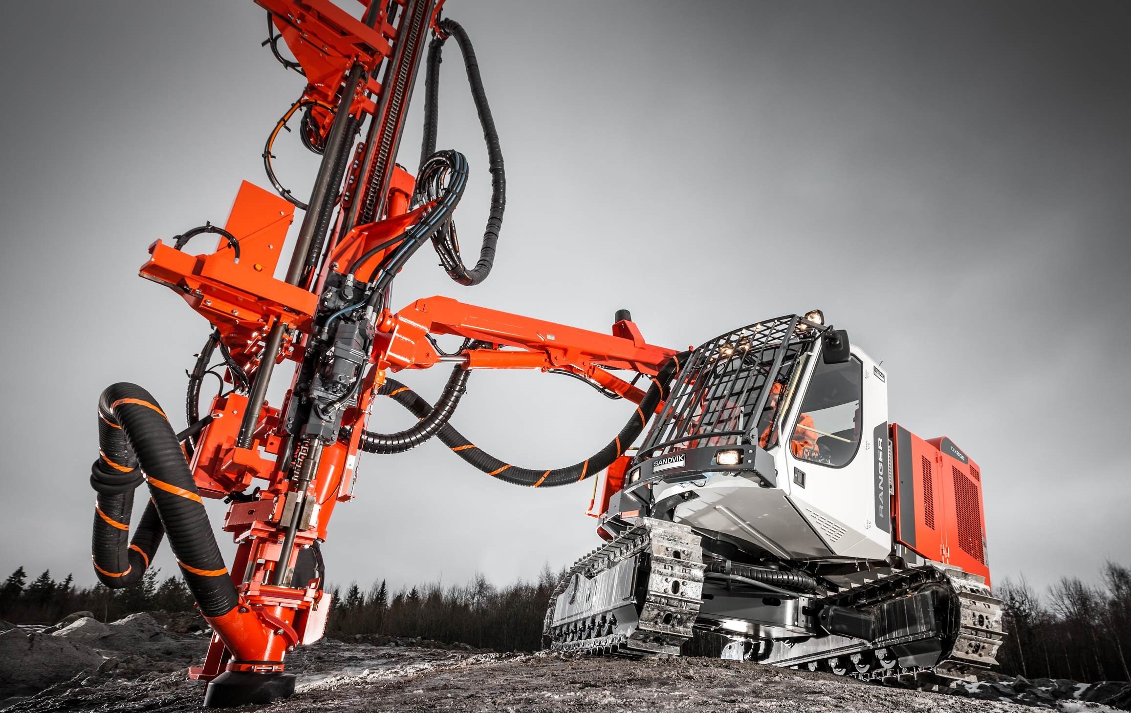 sandvik dx780, sandvik dx 780, kaya delici