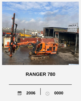 Tamrock Ranger 780 Kaya Delici Rok