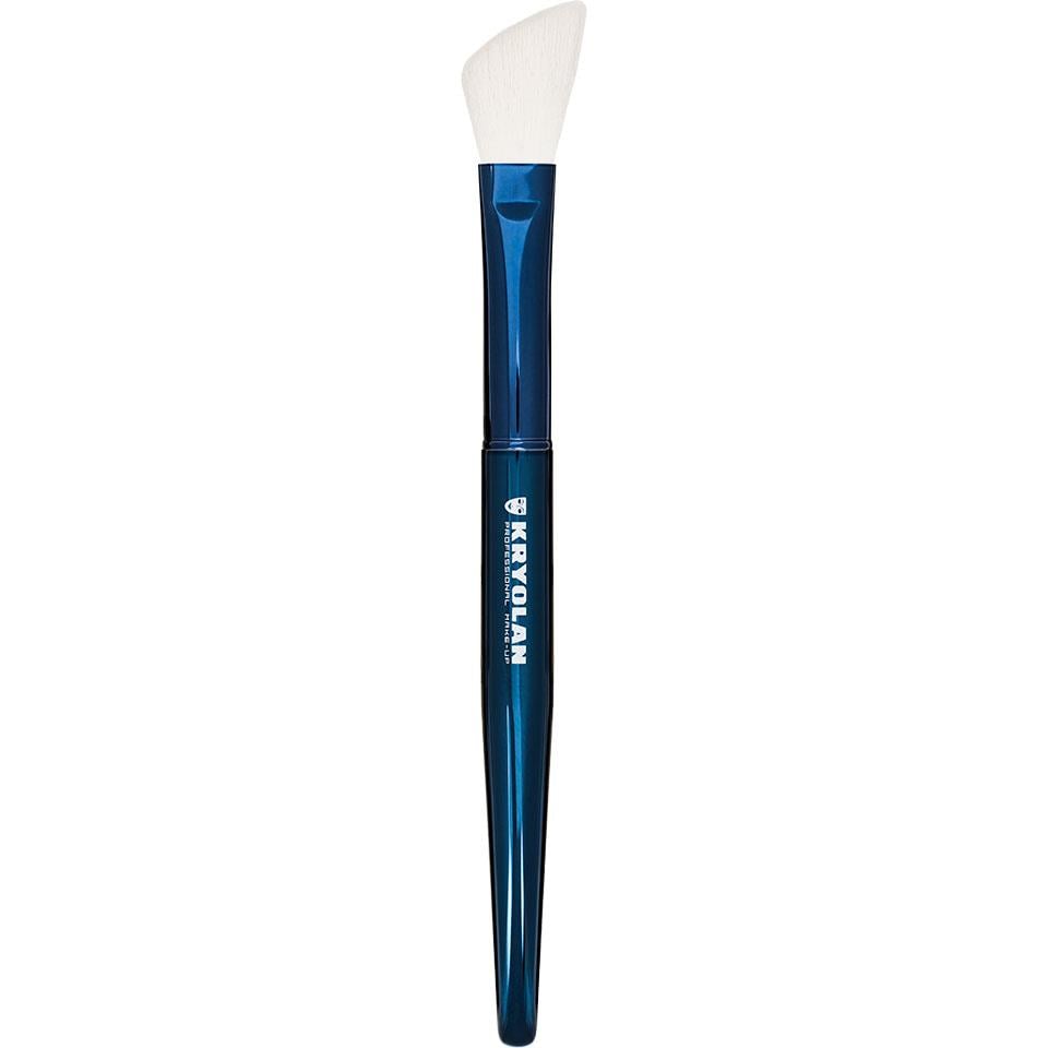 Kryolan Blue Master Contoured Blusher Brush Blue Master Açılı Allık Fırçası
