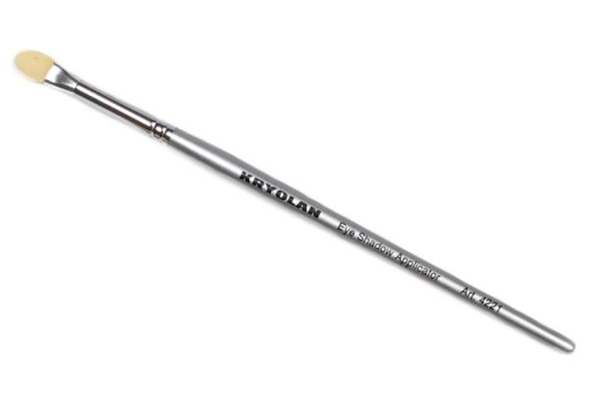 Kryolan Eye Shadow Applicator Professional Brush Profesyonel Sünger Uçlu Far Fırçası # 1