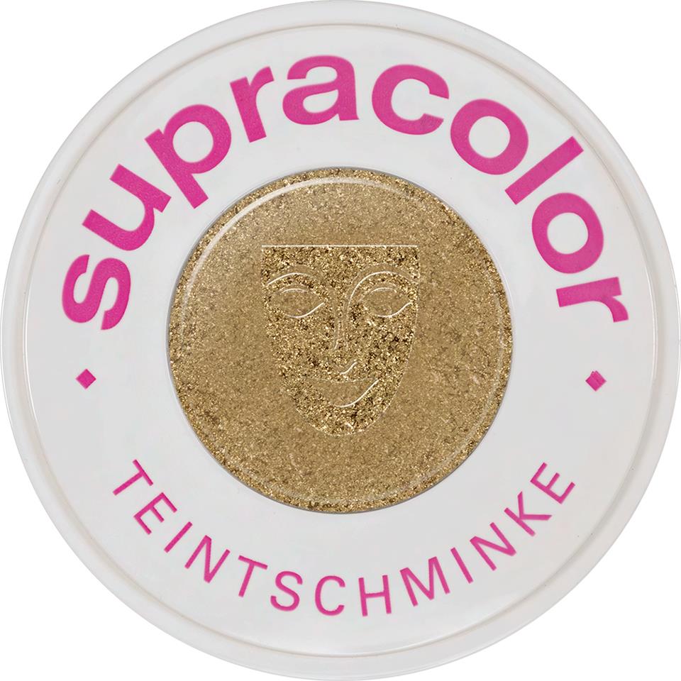 Kryolan Supracolor Metallic Yüksek Kapatıcı Özellikli Krem Makyaj Ürünü 30 ml - Silver - 01012 GOLD