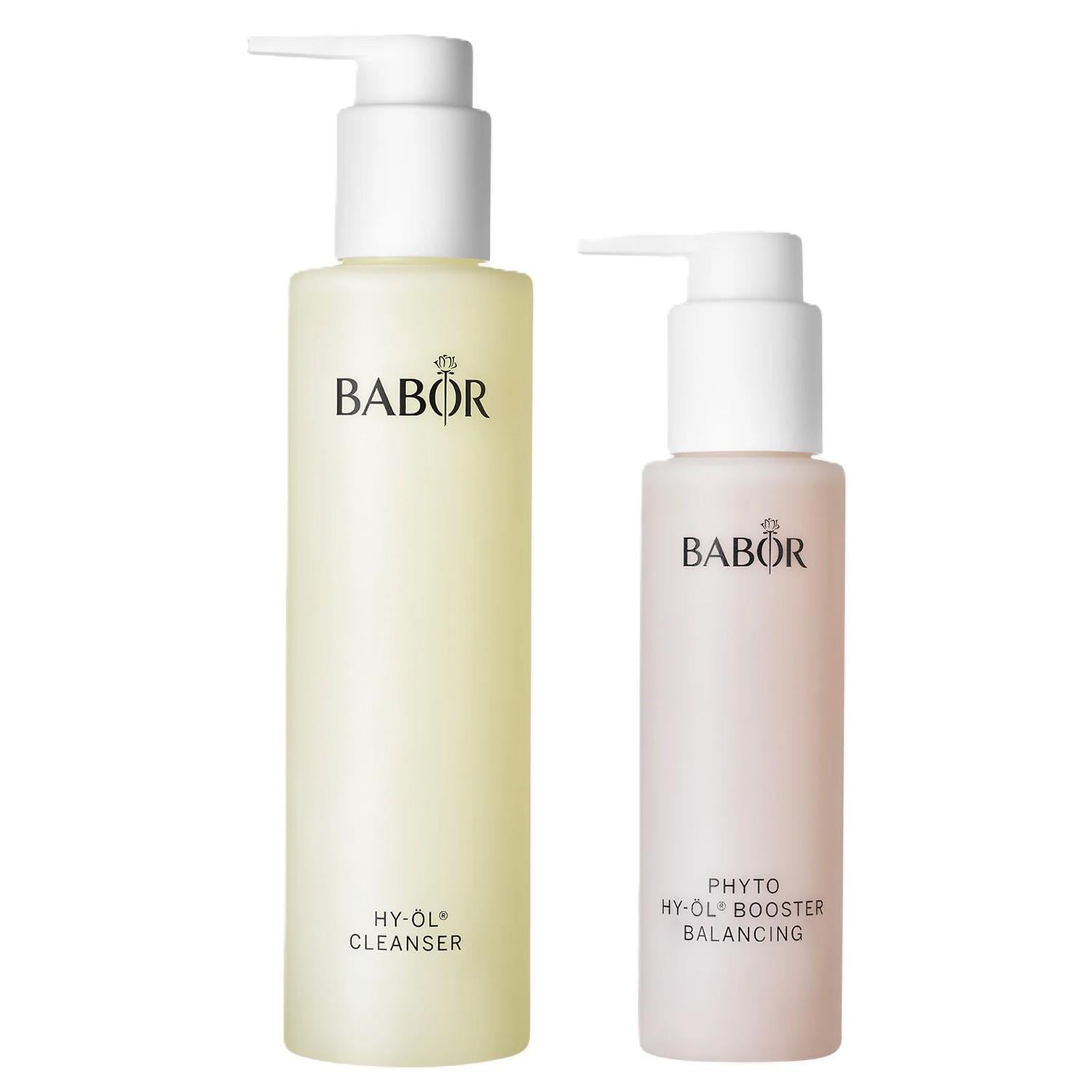 Babor HY-ÖL Cleanser & Phyto HY-ÖL Booster Balancing Set Dengelenmeye İhtiyaç Duyan Karma Ve Yağlı Ciltler İçin Hidrofilik Temizleme Yağı Ve Bitki Özlü Baz İkilisi - 401665