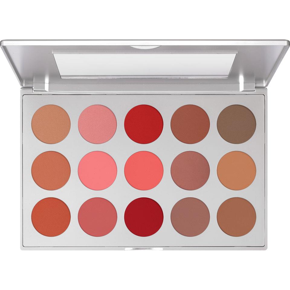 Kryolan Professional Blusher Set 15 Colors 15'li Profesyonel Allık Seti - 05115 CONTEXTURE