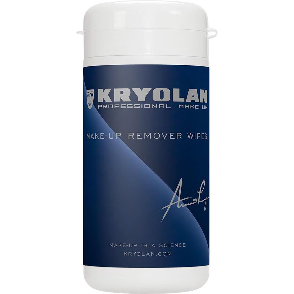 Kryolan Make-Up Remover Wipes Container Makyaj Temizleme Mendili 60 Adet/Paket 