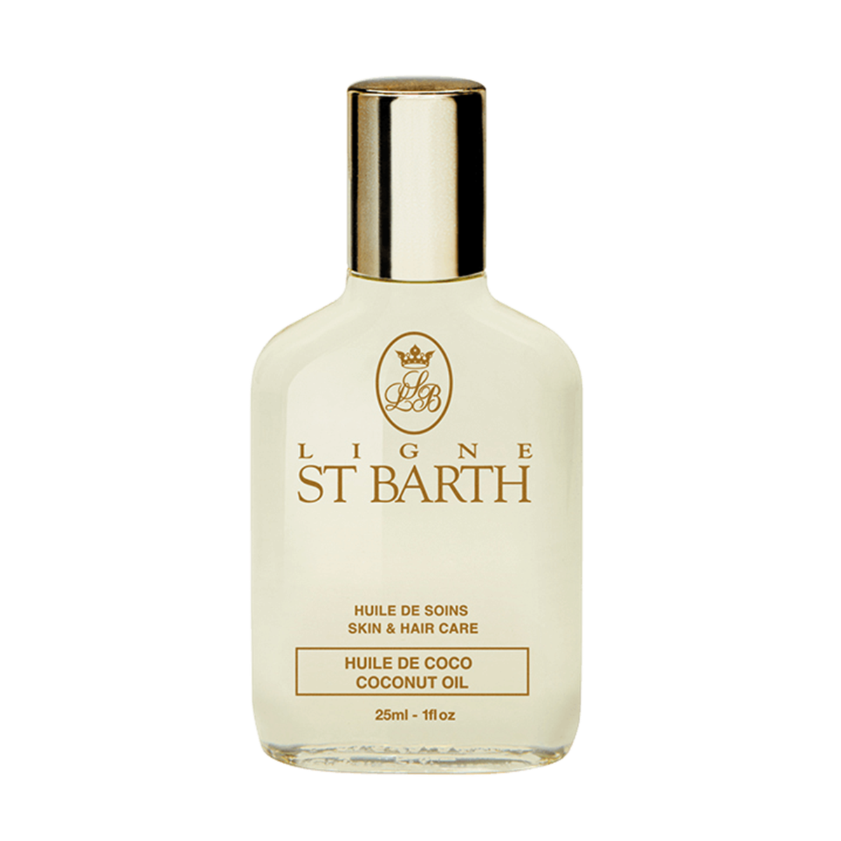 Ligne St. Barth Coconut Oil - Soğuk Sıkım Saf Hindistan Cevizi Vücut Saç ve Bronzlaşma Yağı 25 ML