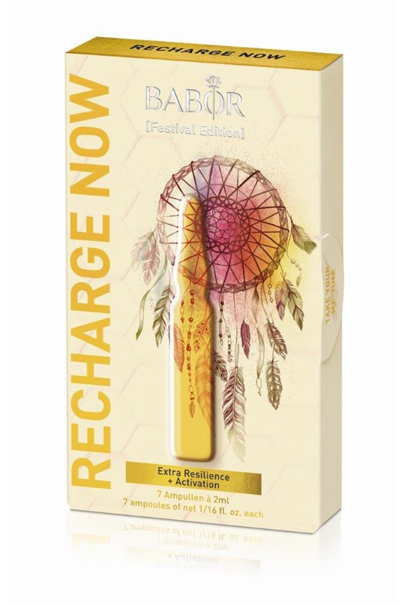 Babor Recharge Festival Ampoules Hyalüronik Asitli Ton Eşitleyici Ampul Konsantresi Kürü