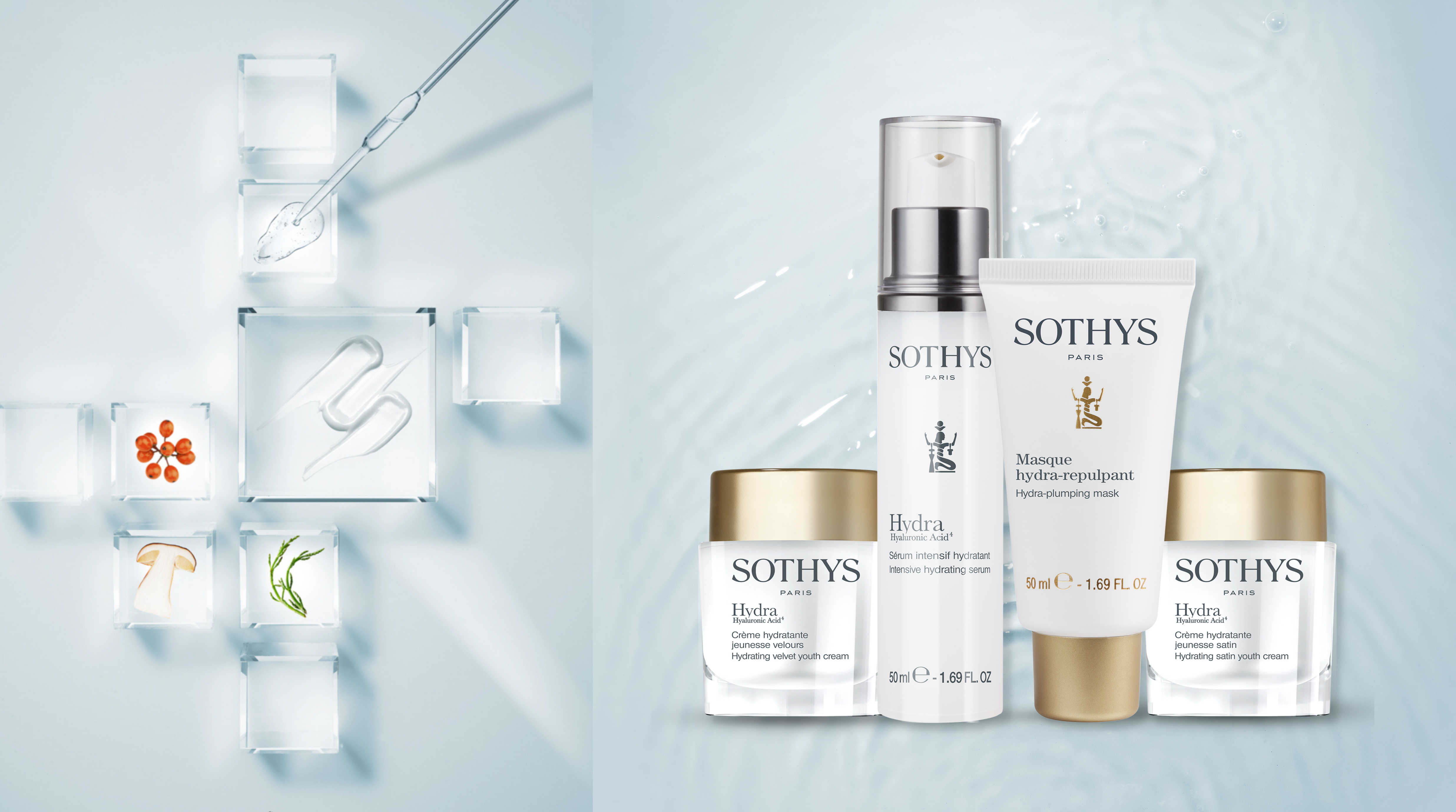 Derinlemesine Nemlenmiş Bir Cilt İçin Sothys Hyaluronic Acid4 Serisi
