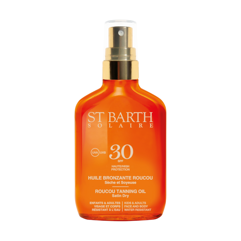 Ligne St. Barth Roucou Oil  Spf 30 - Roucou Yüksek Bronzlaştırıcı Yağ 100 ML