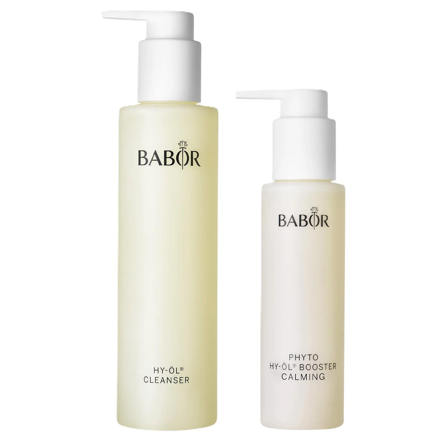 Babor HY-ÖL Cleanser & Phyto HY-ÖL Booster Calming Set Rahatlamaya İhtiyaç Duyan Hassas Ciltler İçin Hidrofilik Temizleme Yağı Ve Bitki Özlü Baz İkilisi - 401664
