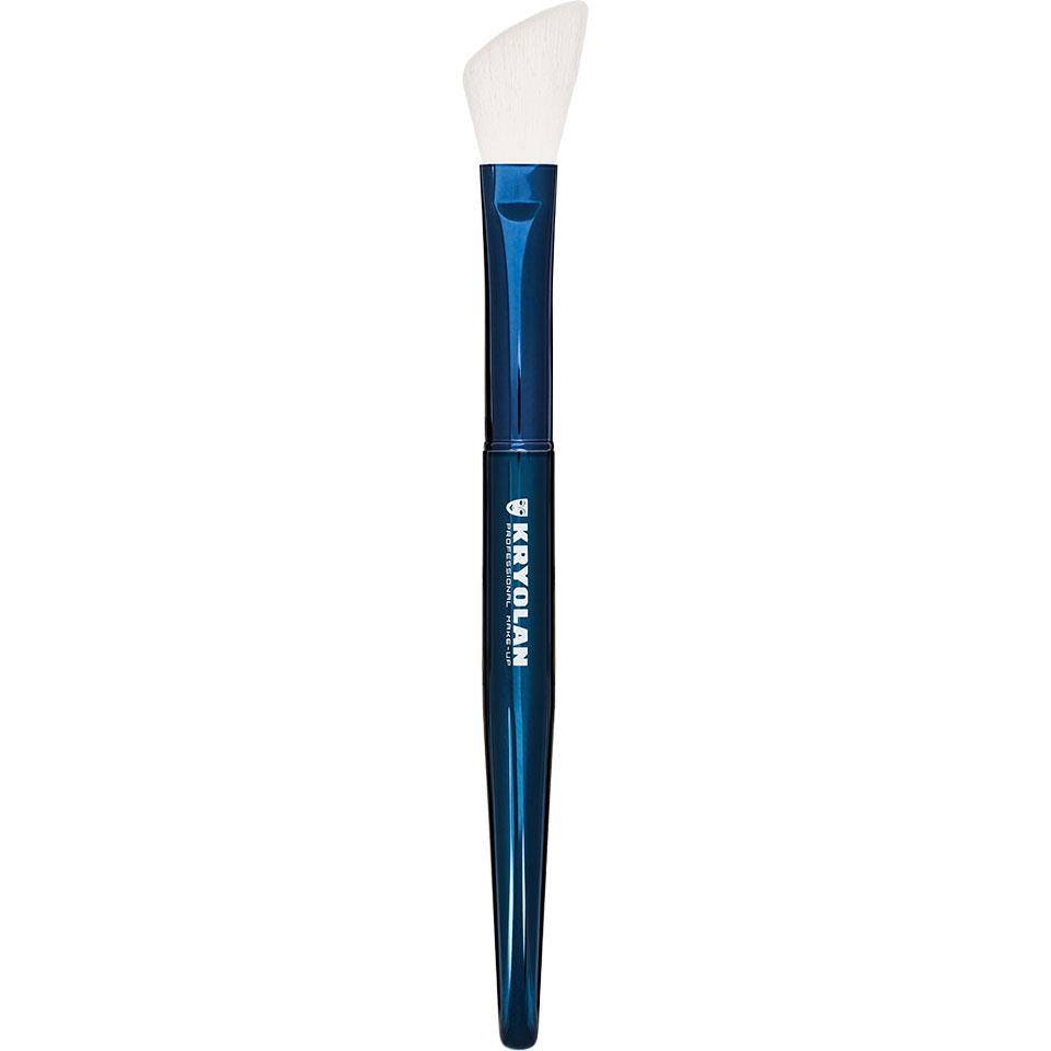 Kryolan Blue Master Contoured Blusher Brush Blue Master Açılı Allık Fırçası