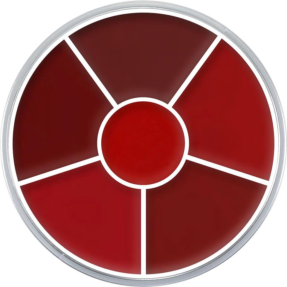 Kryolan Lip Rouge Wheel 6'lı Ruj Çarkı 30g - 01216 D (D)