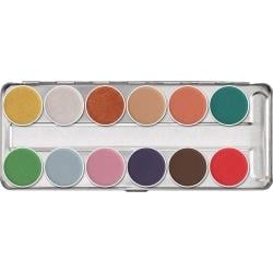 Kryolan Aquacolor Interferenz Palette 40ml - 01144 STANDARD