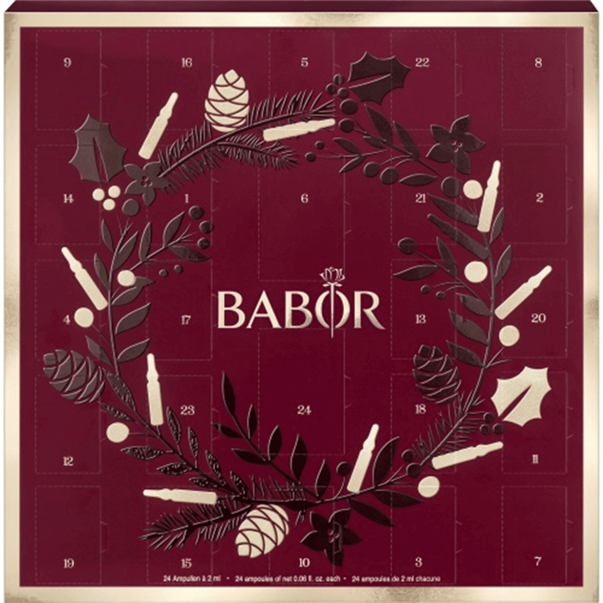 Babor Ampoule Advent Calendar 24 Günlük Ampul Konsantresi Kürü