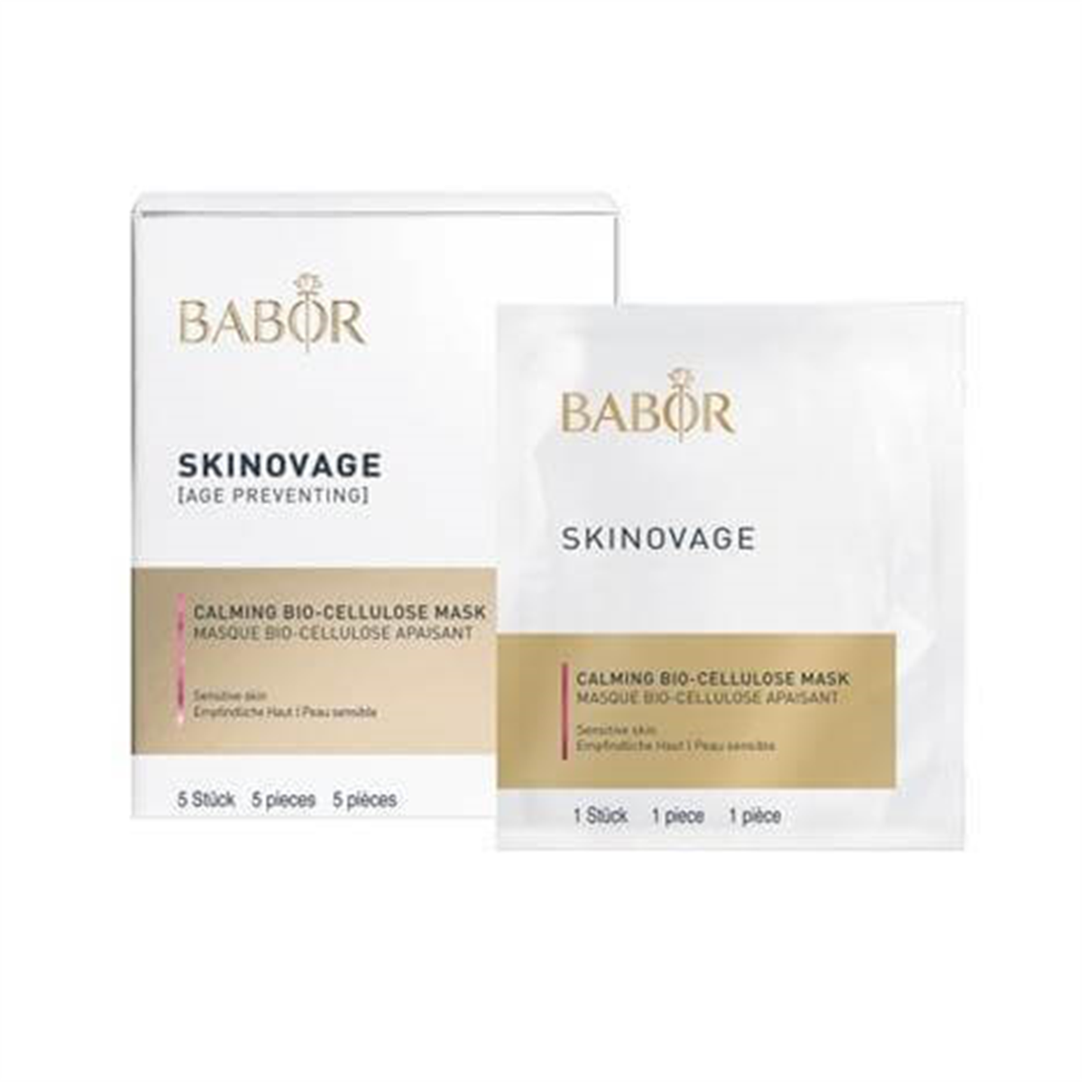 Babor Calming Hassas Ciltler İçin Bio-Selüloz Maske 5'li