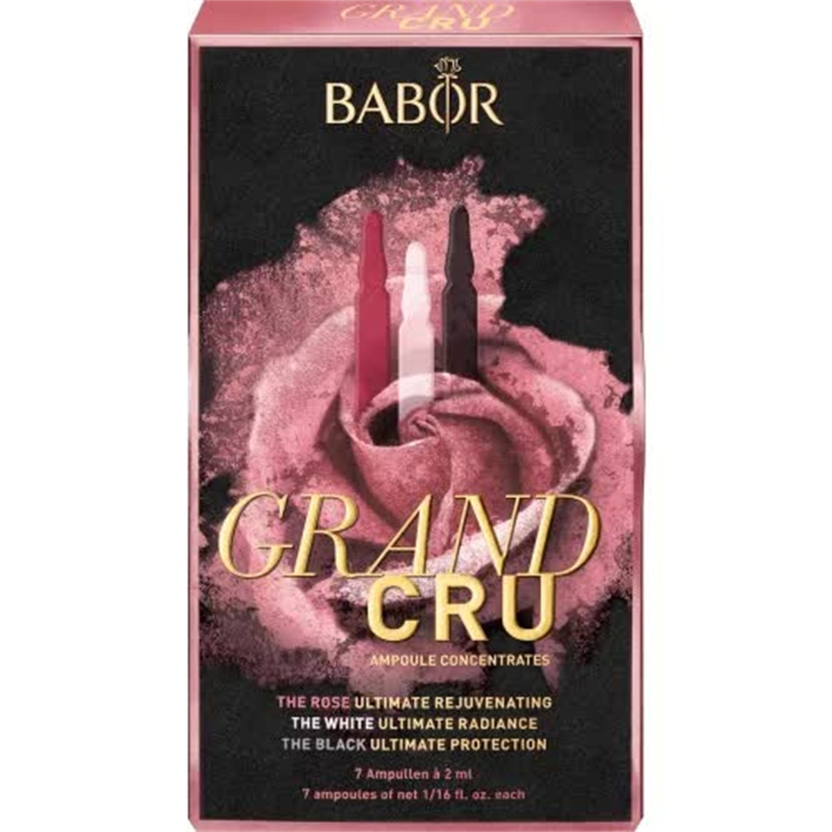 Babor Grand Cru Ampoules Gül Özlü Lüks Lifting Ve Anti-Aging Ampul Seti 7x2 ml