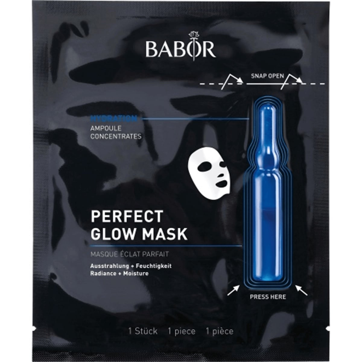 Babor Perfect Glow Mask Yoğun Nemlendirici Etkili Ampul Konsantreli Kağıt Maske