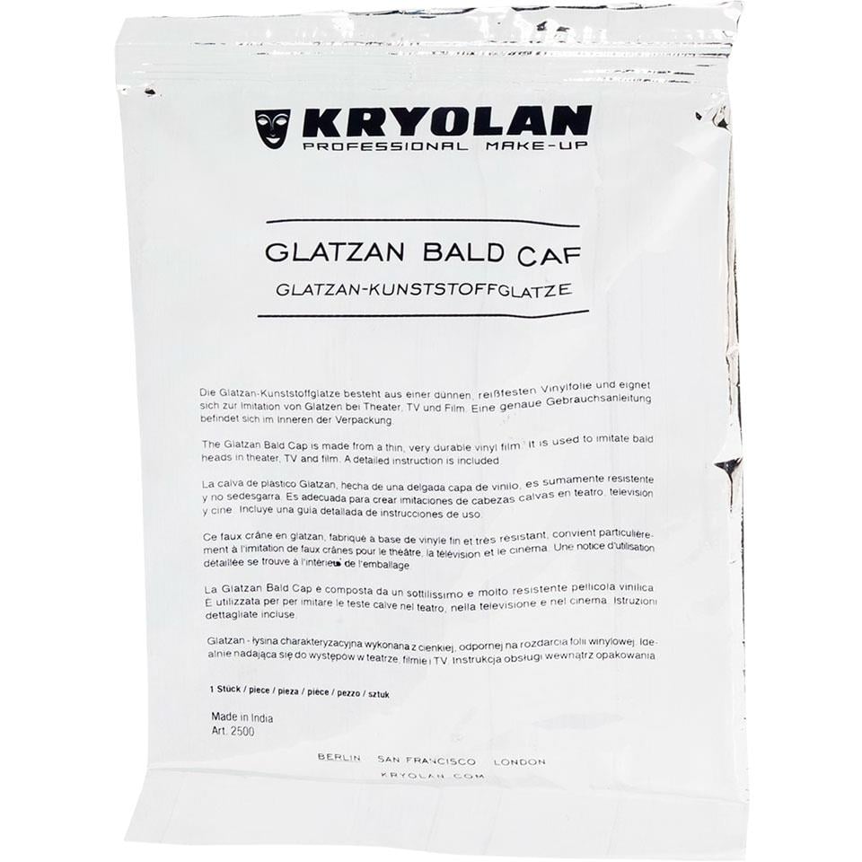 Kryolan Glatzan Bald Cap Uncolored Small