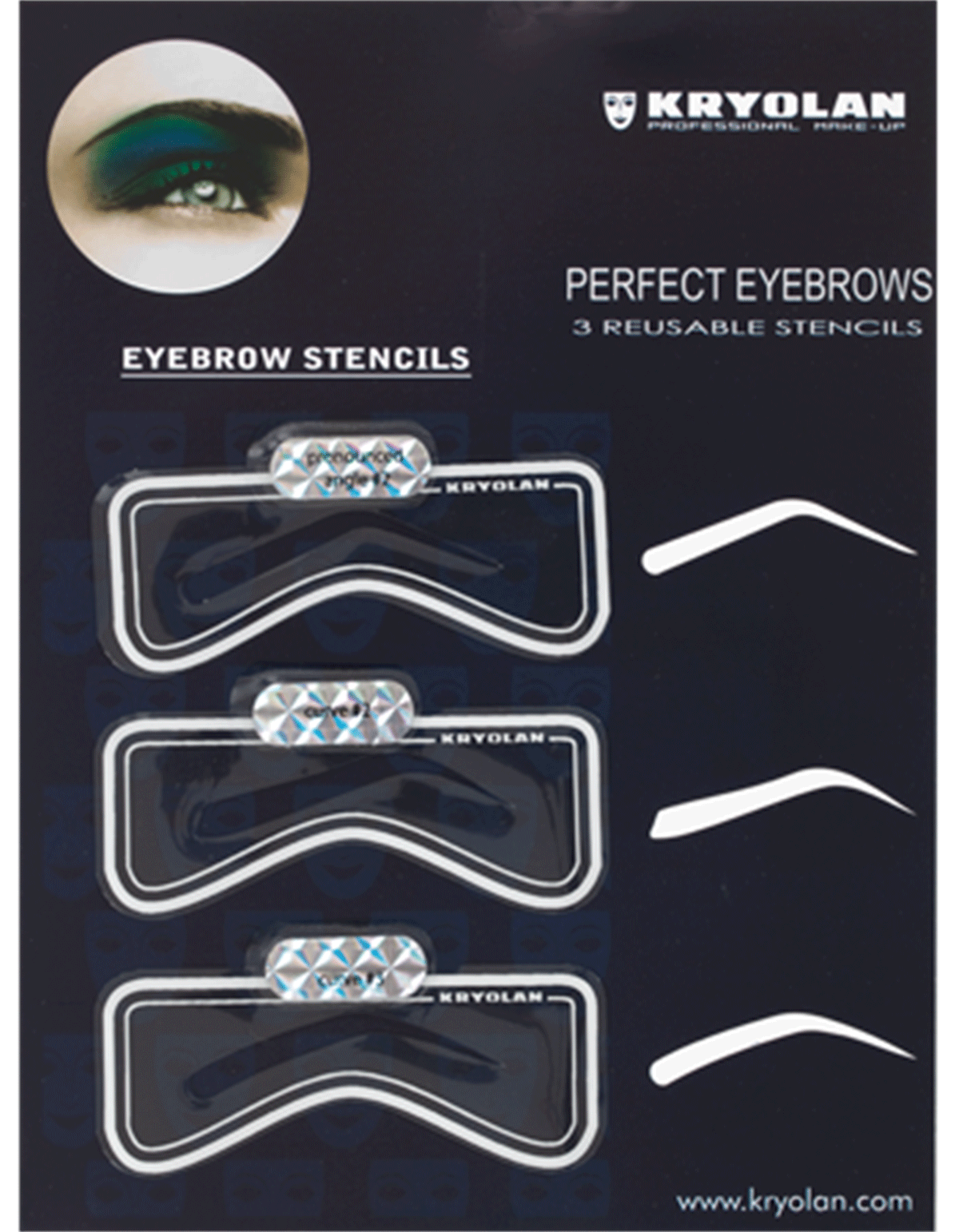 Eyebrow Stencils - Kaş Kalıbı